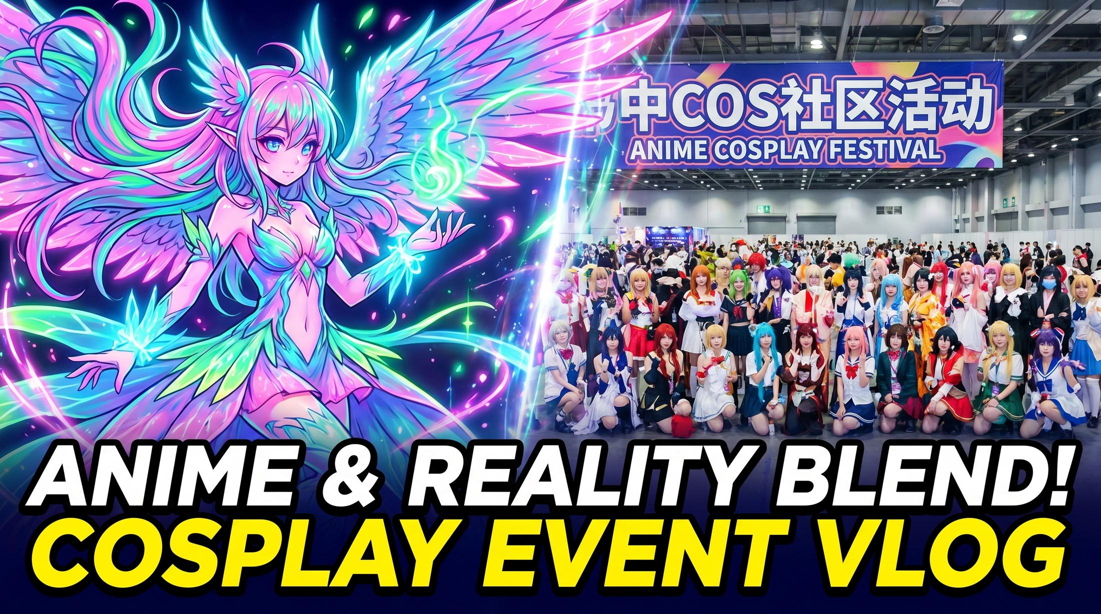 国产自拍二次元：漫展Cosplay活动合影